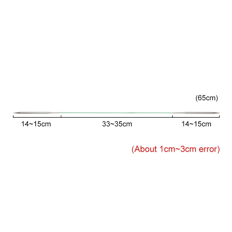 Hot 1Pcs Stainless Steel Circular Knitting Needle 65Cm Tube Smooth Crochet Needles for Knitting DIY Weaving Sewing Tools 2022
