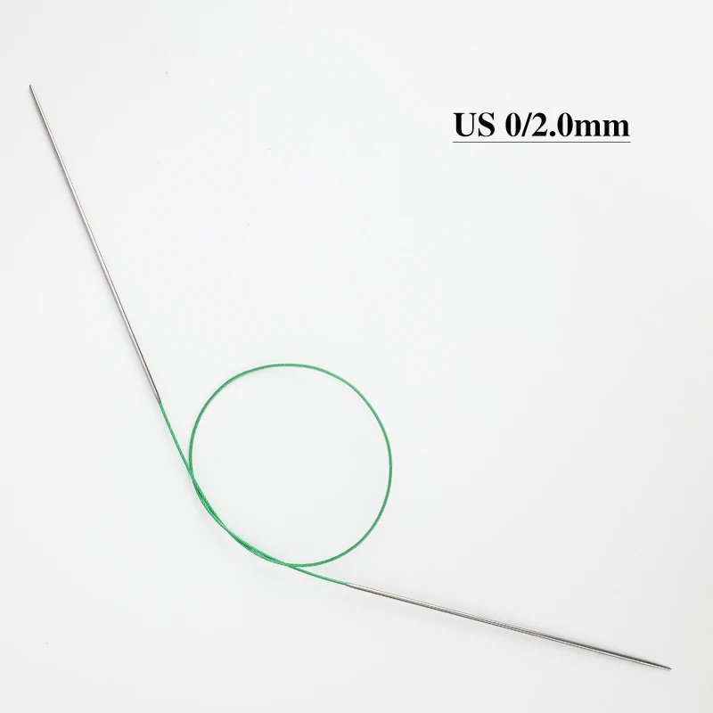 Hot 1Pcs Stainless Steel Circular Knitting Needle 65Cm Tube Smooth Crochet Needles for Knitting DIY Weaving Sewing Tools 2022