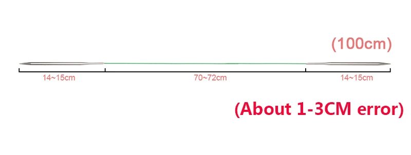 Hot 1Pcs Stainless Steel Circular Knitting Needle 65Cm Tube Smooth Crochet Needles for Knitting DIY Weaving Sewing Tools 2022