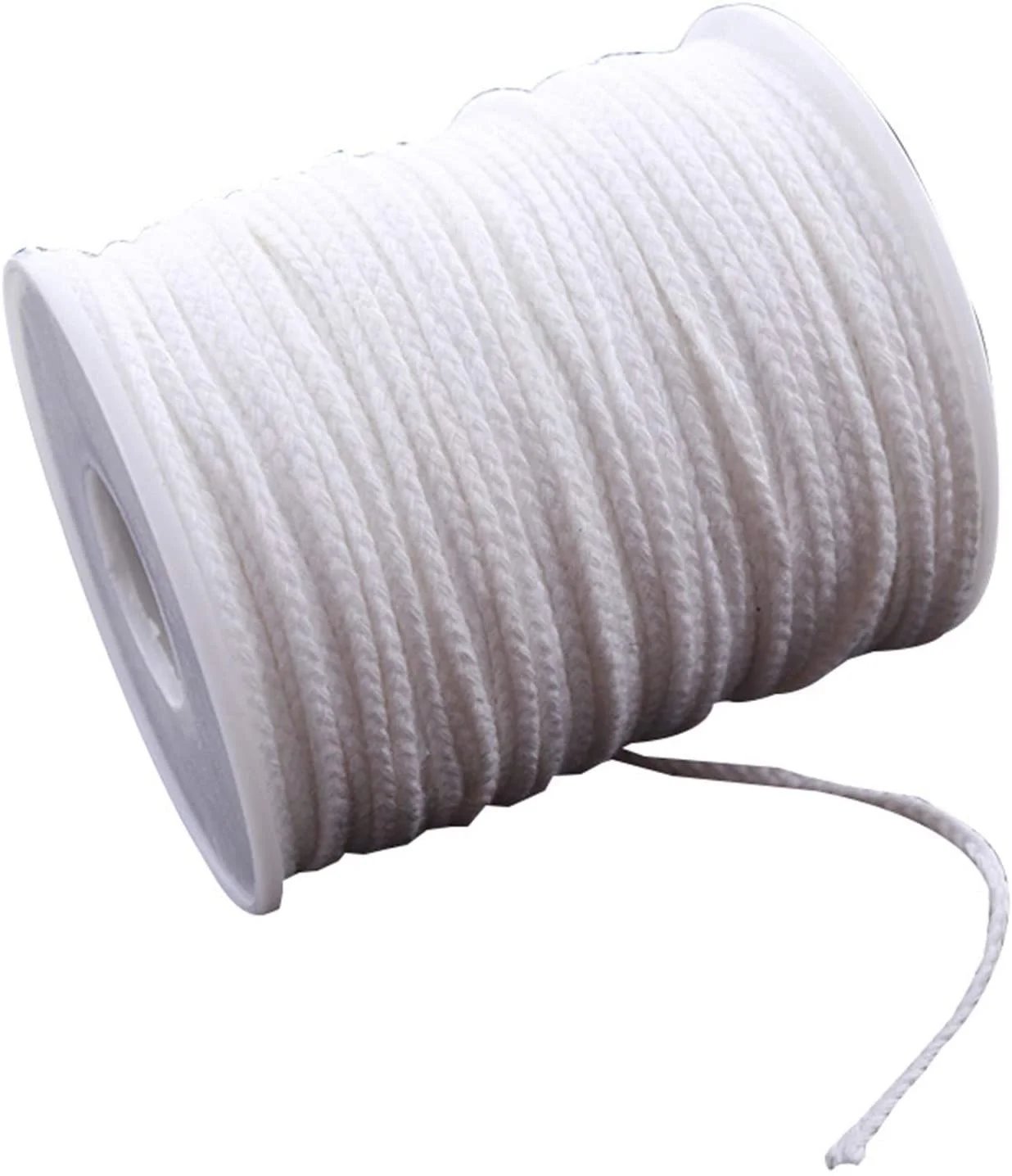 DIY Wax Core 61 M Long Cotton Woven Candle Lamp Wick Candle Accessories Candle Lamp Wick Candle Making Kit Candle Lamp Wick