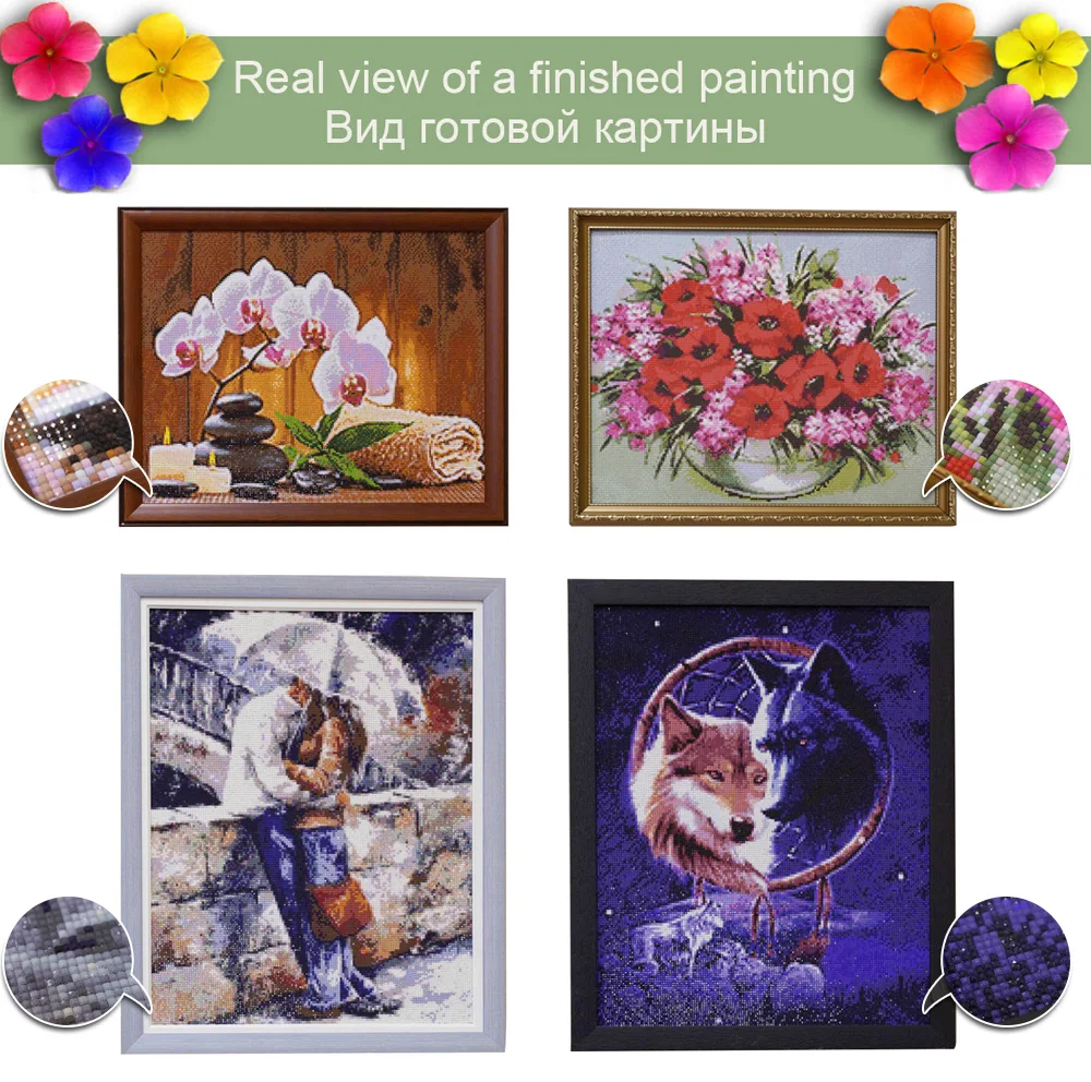 HOMFUN DIY PHOTO CUSTOM Diamond Painting Picture of Rhinestones Diamond Embroidery Beadwork 5D Cross Stitch 5D Home Decor HOMFUN DIY PHOTO CUSTOM Diamond Painting Picture of Rhinestones Diamond Embroidery Beadwork 5D Cross Stitch 5D Home Decor