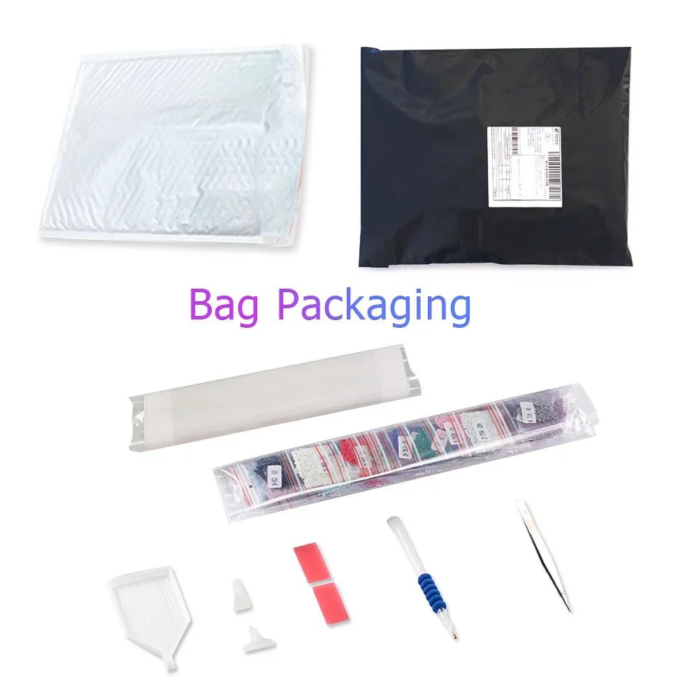 AZQSD Diamond Painting Forest Winter Landscape Cross Stitch Mosaic Picture Of Rhinestones Embroidery Housse Sunset Home Decor