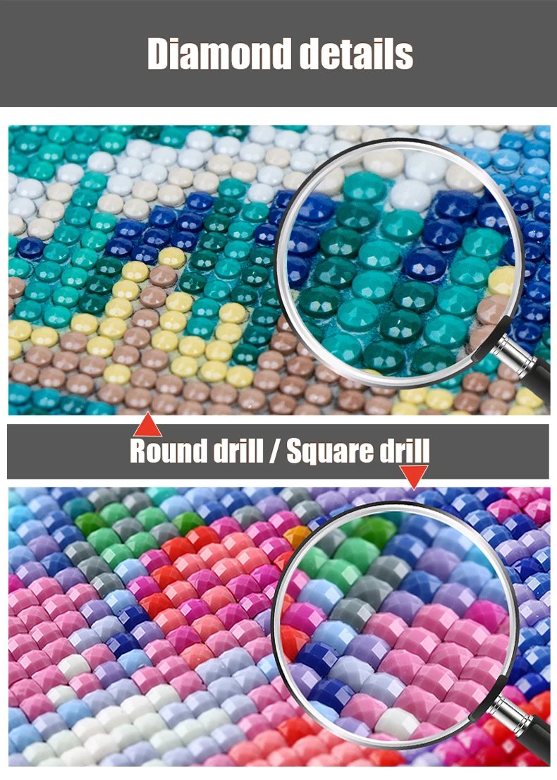 5D DIY Diamond Painting Flower Diamond Embroidery Painting Full Round Diamond Mosaic DIY Rhinestones Home Decor Gift