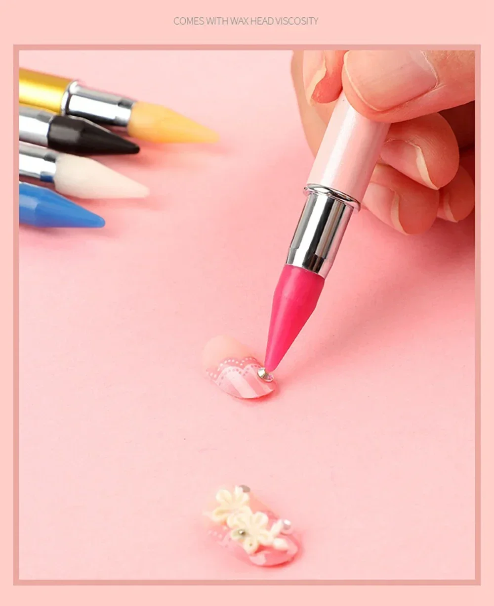 New Diamond Painting Pen Tool Double Head Convenient Multifunctional Nail Pen Metal Material Diamond Painting Accessories New Diamond Painting Pen Tool Double Head Convenient Multifunctional Nail Pen Metal Material Diamond Painting Accessories