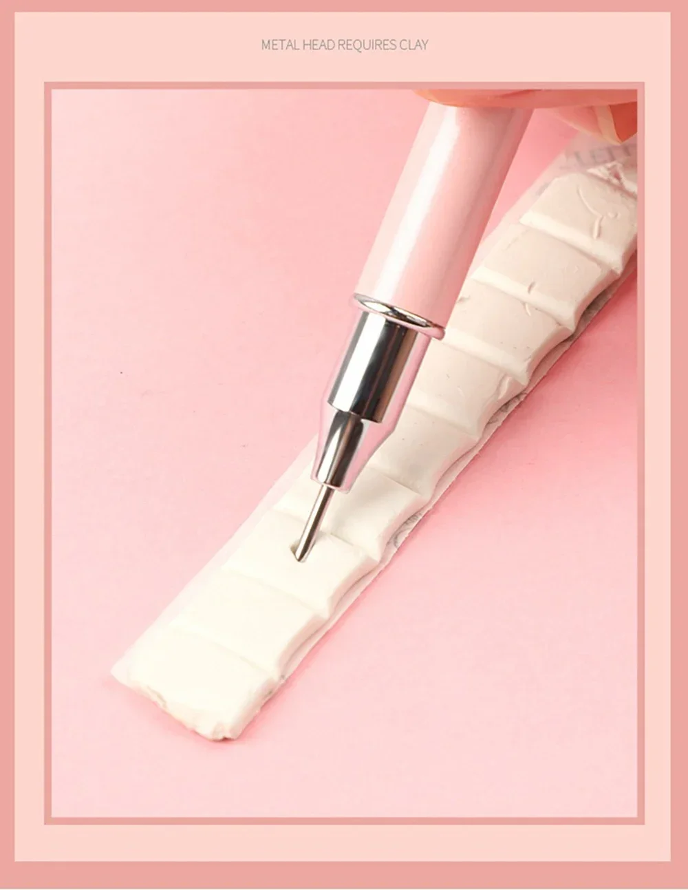 New Diamond Painting Pen Tool Double Head Convenient Multifunctional Nail Pen Metal Material Diamond Painting Accessories New Diamond Painting Pen Tool Double Head Convenient Multifunctional Nail Pen Metal Material Diamond Painting Accessories