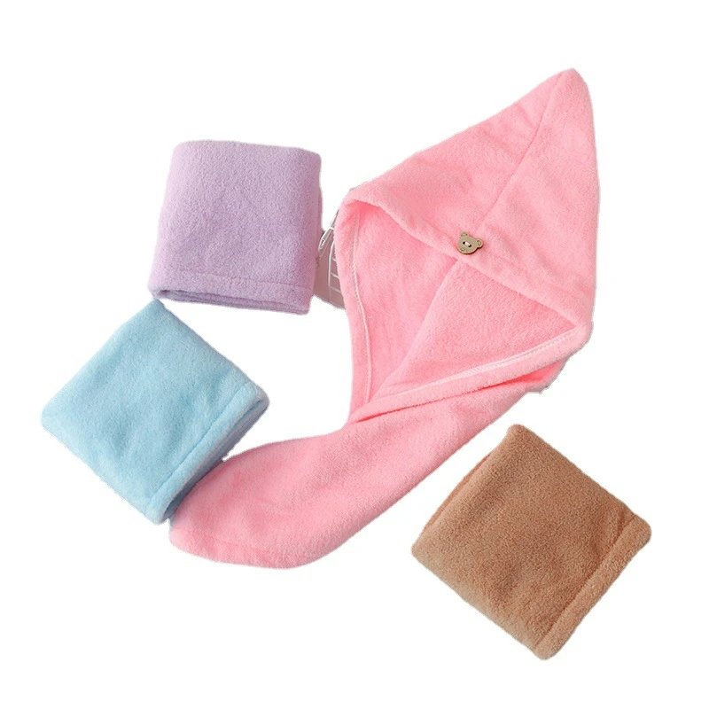 Shower Cap Microfiber Hair Quick Drying Dryer Thicken Towel Home Strong Water Absorption Dry Hair Towel Bag Hair