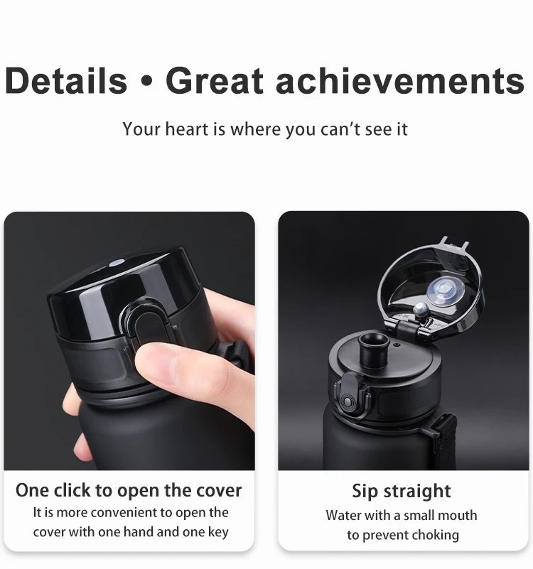 500/800/1000ml Sports Water Bottle Portable Leakproof Shaker Drinkware Outdoor Tour Gym Fitness Cup Tritan Plastic Jugs BPA Free 500/800/1000ml Sports Water Bottle Portable Leakproof Shaker Drinkware Outdoor Tour Gym Fitness Cup Tritan Plastic Jugs BPA Free