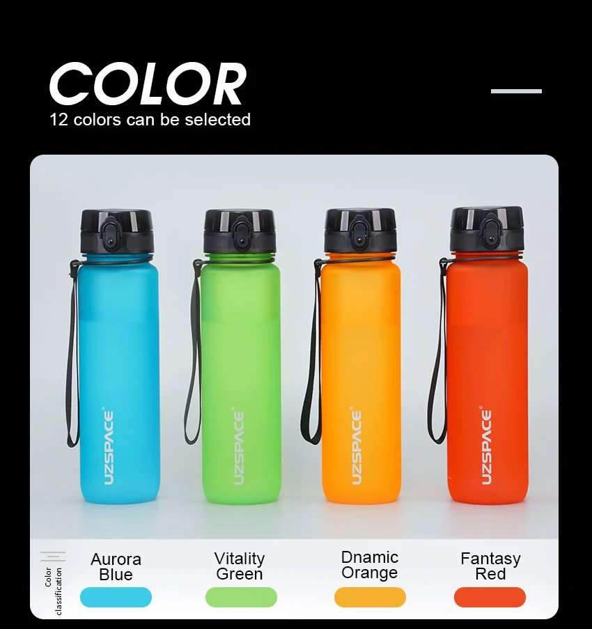 500/800/1000ml Sports Water Bottle Portable Leakproof Shaker Drinkware Outdoor Tour Gym Fitness Cup Tritan Plastic Jugs BPA Free 500/800/1000ml Sports Water Bottle Portable Leakproof Shaker Drinkware Outdoor Tour Gym Fitness Cup Tritan Plastic Jugs BPA Free