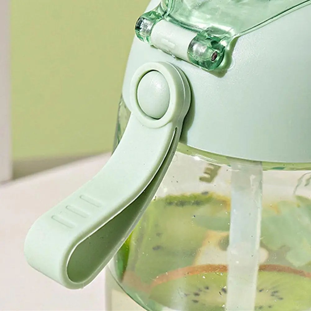 500ML Children's Water Bottle For School Portable Cartoon Dinosaur Sippy Cup Creative Feeding Cup With Straws And Lids Drinkware