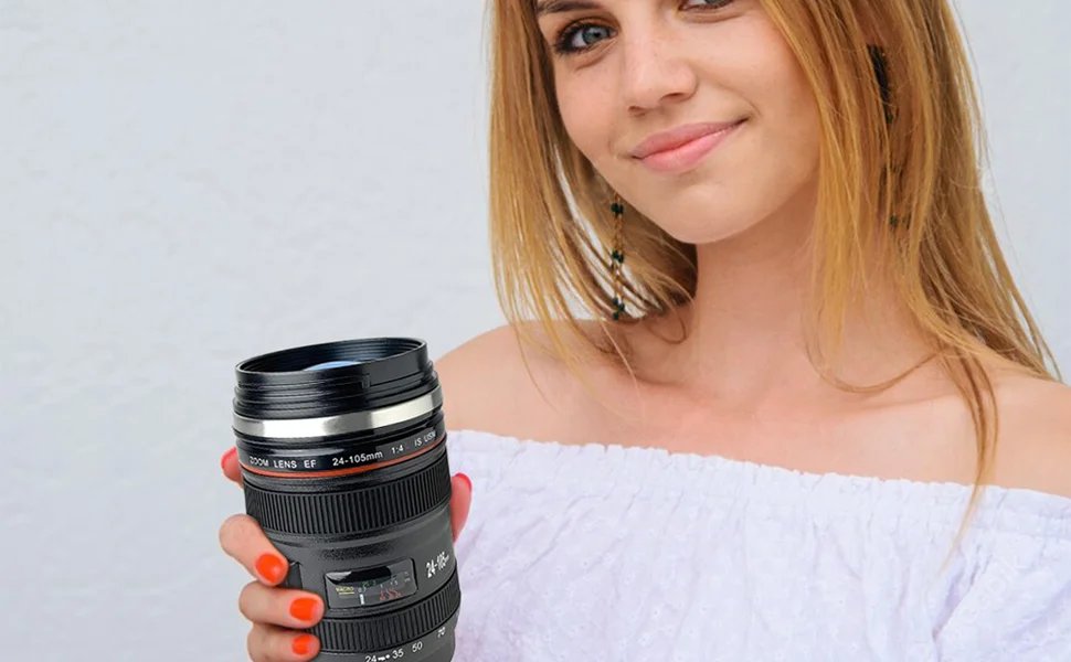 Coffee Cup Thermal Mug Camera Lens Water Bottle Tumbler With Lids Stainles Steel Insulated Coffee Cup Vacuum Flasks Drinkware Coffee Cup Thermal Mug Camera Lens Water Bottle Tumbler With Lids Stainles Steel Insulated Coffee Cup Vacuum Flasks Drinkware