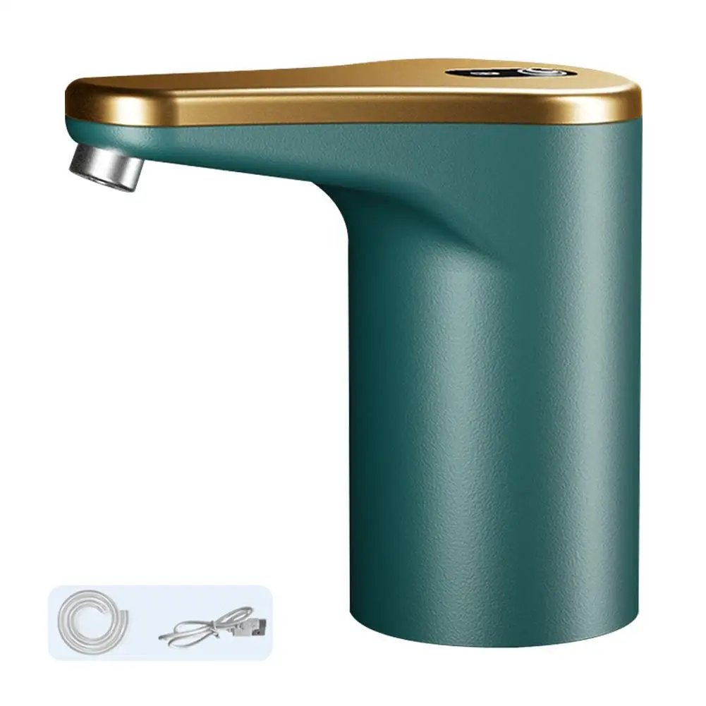 Electric Water Bottle Pump Ultra Silent Drinking Water Dispenser Universial USB Rechargeable Pump for Kitchen Office Home