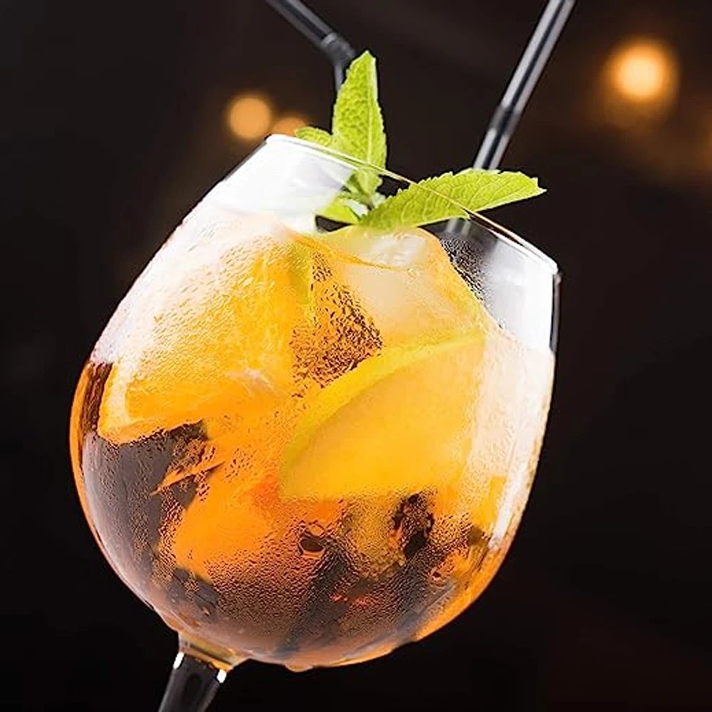 50,3000Pcs Black Drinking Straws Cocktail rietjes, Milk Tea Bar Party Wedding Kitchen Home Accessories Beverage Straw Wholesale