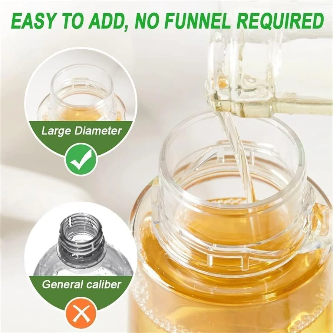 Glass Oil Sprayer for Cooking Olive Spray Mister for Salad BBQ Kitchen Baking Empty Vinegar Bottle