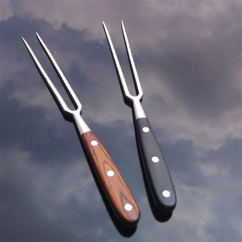 Barbecue Fork Beef Grill Tools BBQ Accessories Stainless Steel Portable Outdoor BBQ Camping Cooking Barbecue Grill Grill Grill