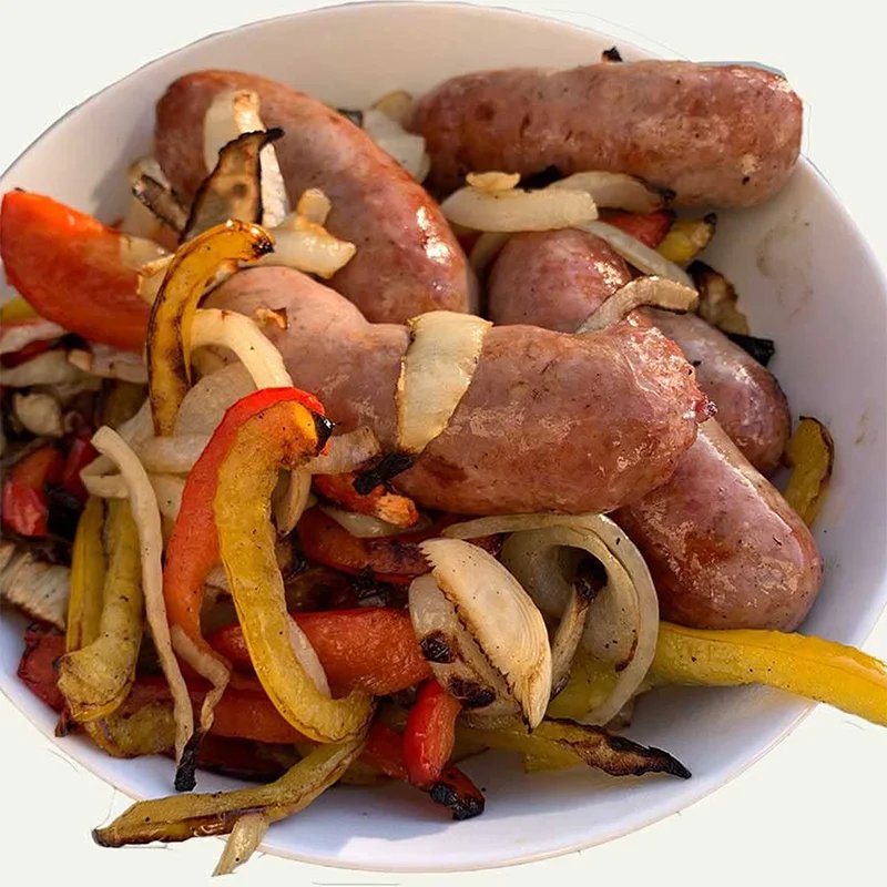 Rolling Grilling BBQ Basket Stainless Steel Leak proof Mesh Barbecue Rack Outdoor Picnic Camping Simple Cylindrical BBQ Grill