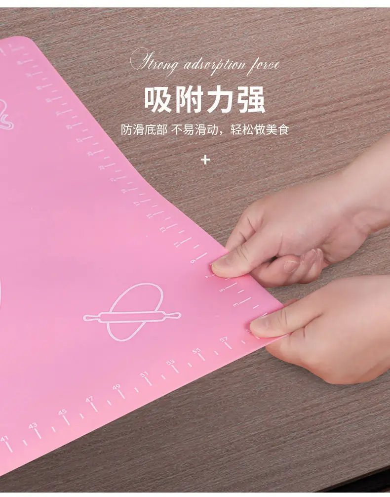 Silicone Baking Mat Pizza Dough Maker Pastry Kitchen Gadgets Cooking Tools Utensils Bakeware Kneading Accessories Lot