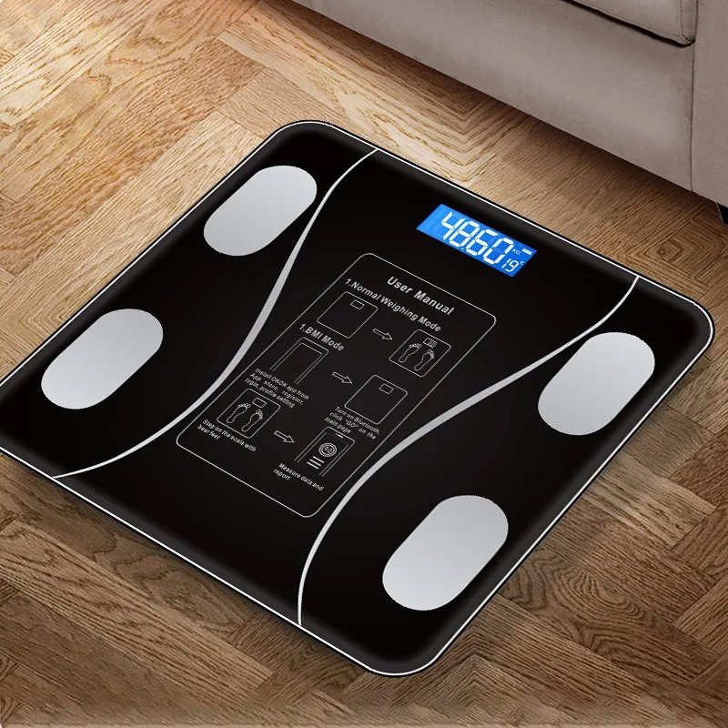 Body Fat Scale Body Scales Smart Wireless Digital Bathroom Weight Scale Body Composition Analyzer Weighing Scale
