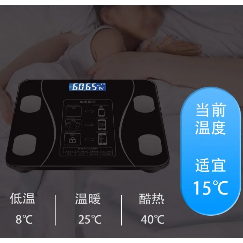Body Fat Scale Body Scales Smart Wireless Digital Bathroom Weight Scale Body Composition Analyzer Weighing Scale