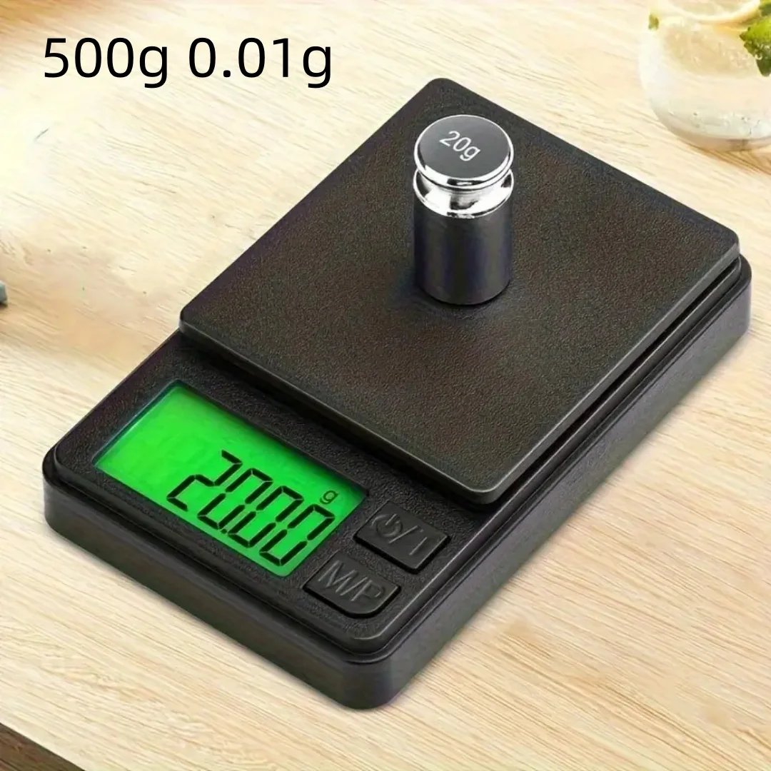 1pc Digital Pocket Scale Weigh Gram Scale Accuracy 0.01g/0.1g, Mini Scale,  Food Scale, Jewelry Scale