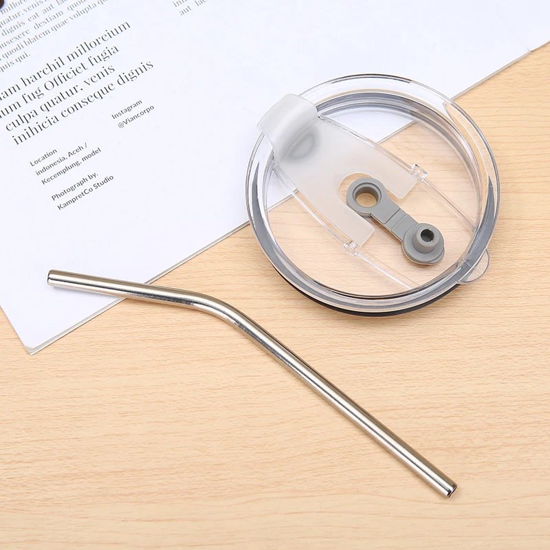 320/600ml Mug Coffee Cup With Lid Espresso Cups Aesthetic Cold Stainless Steel Pretty Coffeeware Drinkware Drink Items Straw Bar