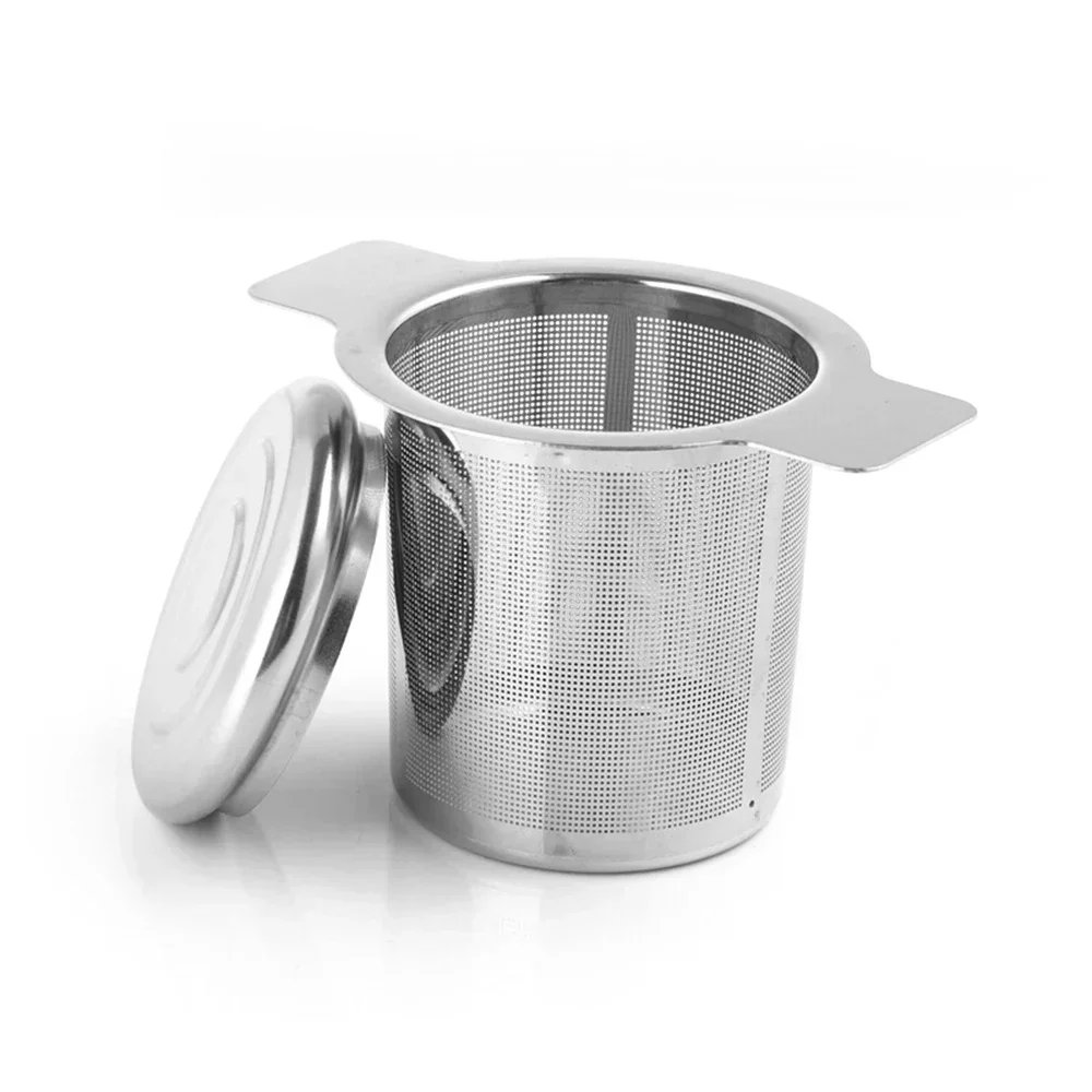 Tea Infuser Teapot Tray Spice Tea Strainer Stainless Steel Coffee Filter Teaware Accessories Kitchen Tools Infusers Tea Leak