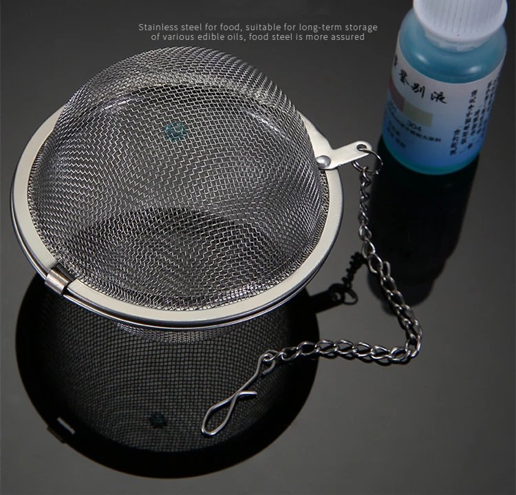 Creative Stainless Steel Tea Infuser Ball Sphere Teaware Cha Strainers Spice Diffuser Coffee Filter Sieve Kitchen Utensils