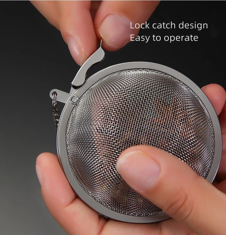 Creative Stainless Steel Tea Infuser Ball Sphere Teaware Cha Strainers Spice Diffuser Coffee Filter Sieve Kitchen Utensils