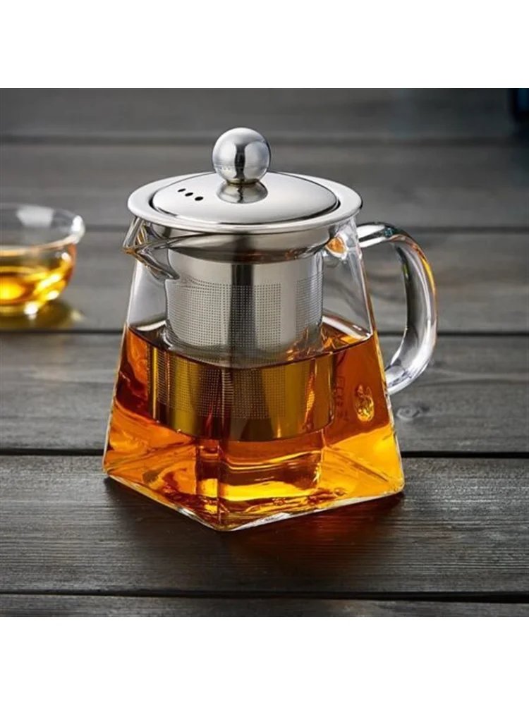 Glass Teapot with Infuser Tea Set Kettle Maker Infusers Jug Teaware Kitchen Dining Bar Home Tea Kit Glass Teapot Samovar Glass Teapot with Infuser Tea Set Kettle Maker Infusers Jug Teaware Kitchen Dining Bar Home Tea Kit Glass Teapot Samovar
