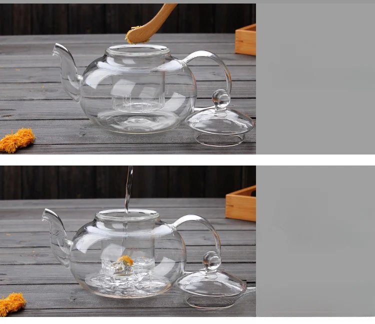 400ml/1000ml Heat-resistant Glass Tea Pot Flower Kettle Kung Fu Teawear Set Tea Strainer Infuser Puer Oolong Barley Pot Teaware 400ml/1000ml Heat-resistant Glass Tea Pot Flower Kettle Kung Fu Teawear Set Tea Strainer Infuser Puer Oolong Barley Pot Teaware