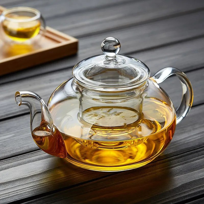 400ml/1000ml Heat-resistant Glass Tea Pot Flower Kettle Kung Fu Teawear Set Tea Strainer Infuser Puer Oolong Barley Pot Teaware 400ml/1000ml Heat-resistant Glass Tea Pot Flower Kettle Kung Fu Teawear Set Tea Strainer Infuser Puer Oolong Barley Pot Teaware