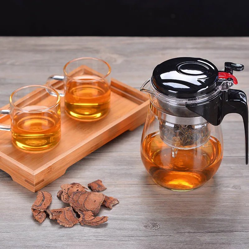 500ml Heat Resistant Kitchen Supplies Tea for Teapots Home Garden Kitchen,Dining Bar Teaware Tea Glass Teapot Tea Kettle