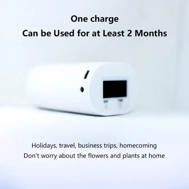 Automatic Plant Flower Watering Pump Home Sprinkler Drip Irrigation Device 2/4/8 Heads Pump Timer System Kit Garden Tool