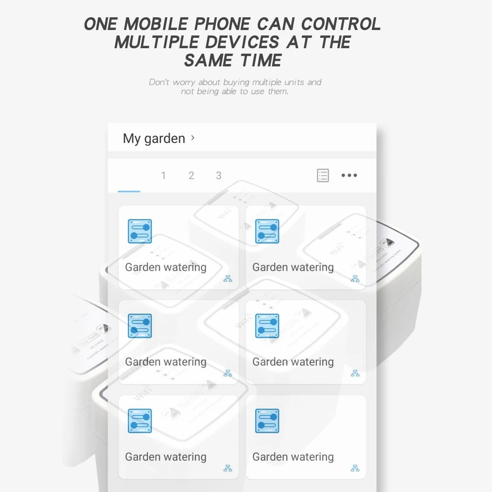 WIFI Intelligent Watering Device Double Pump Timed Automatic Drip Irrigation System Remote APP Controller for Garden Terrace