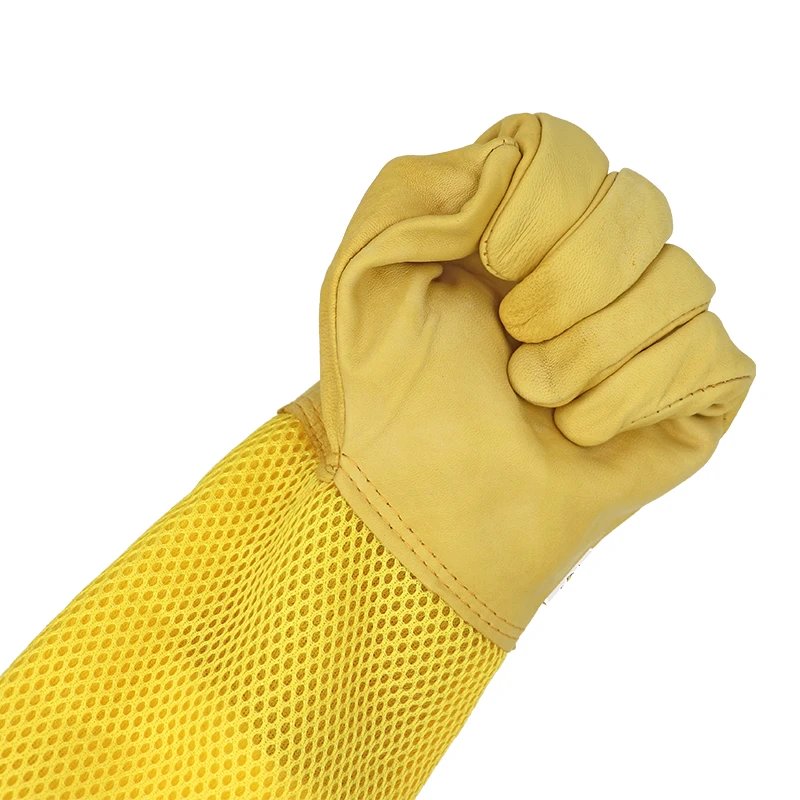 Beekeeper Gloves Protective Sleeves Ventilated Professional Anti Bee for Apiculture Beekeeper Prevent Beehive tools Beekeeper Gloves Protective Sleeves Ventilated Professional Anti Bee for Apiculture Beekeeper Prevent Beehive tools