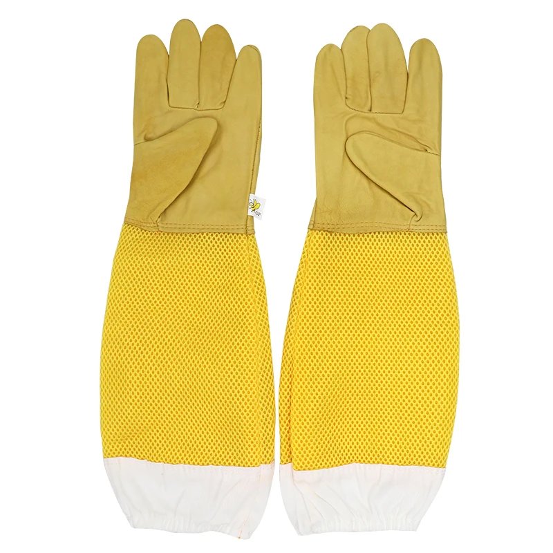 Beekeeper Gloves Protective Sleeves Ventilated Professional Anti Bee for Apiculture Beekeeper Prevent Beehive tools Beekeeper Gloves Protective Sleeves Ventilated Professional Anti Bee for Apiculture Beekeeper Prevent Beehive tools