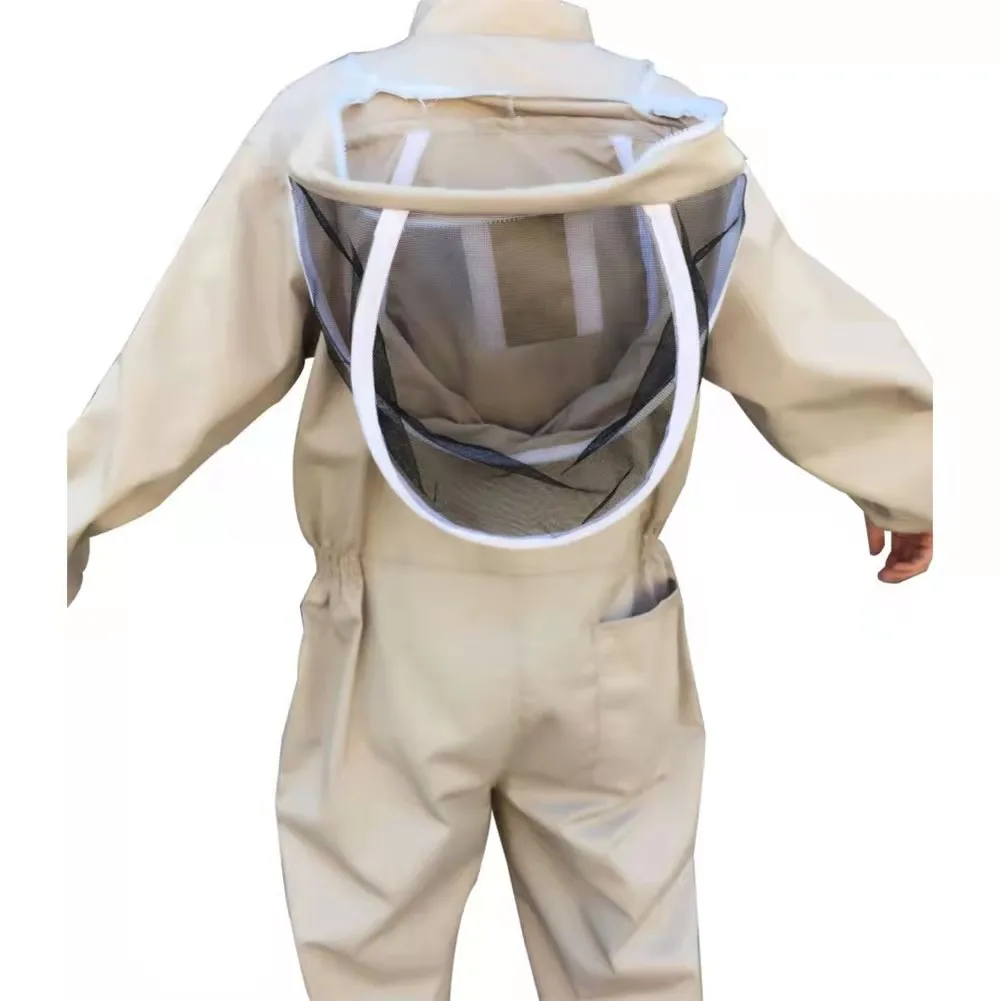 Professional Protective Clothing Beekeeping Protective Equipment Apicultura Clothes Beekeeper Costume Veil Hood Hat Anti-Bee Professional Protective Clothing Beekeeping Protective Equipment Apicultura Clothes Beekeeper Costume Veil Hood Hat Anti-Bee