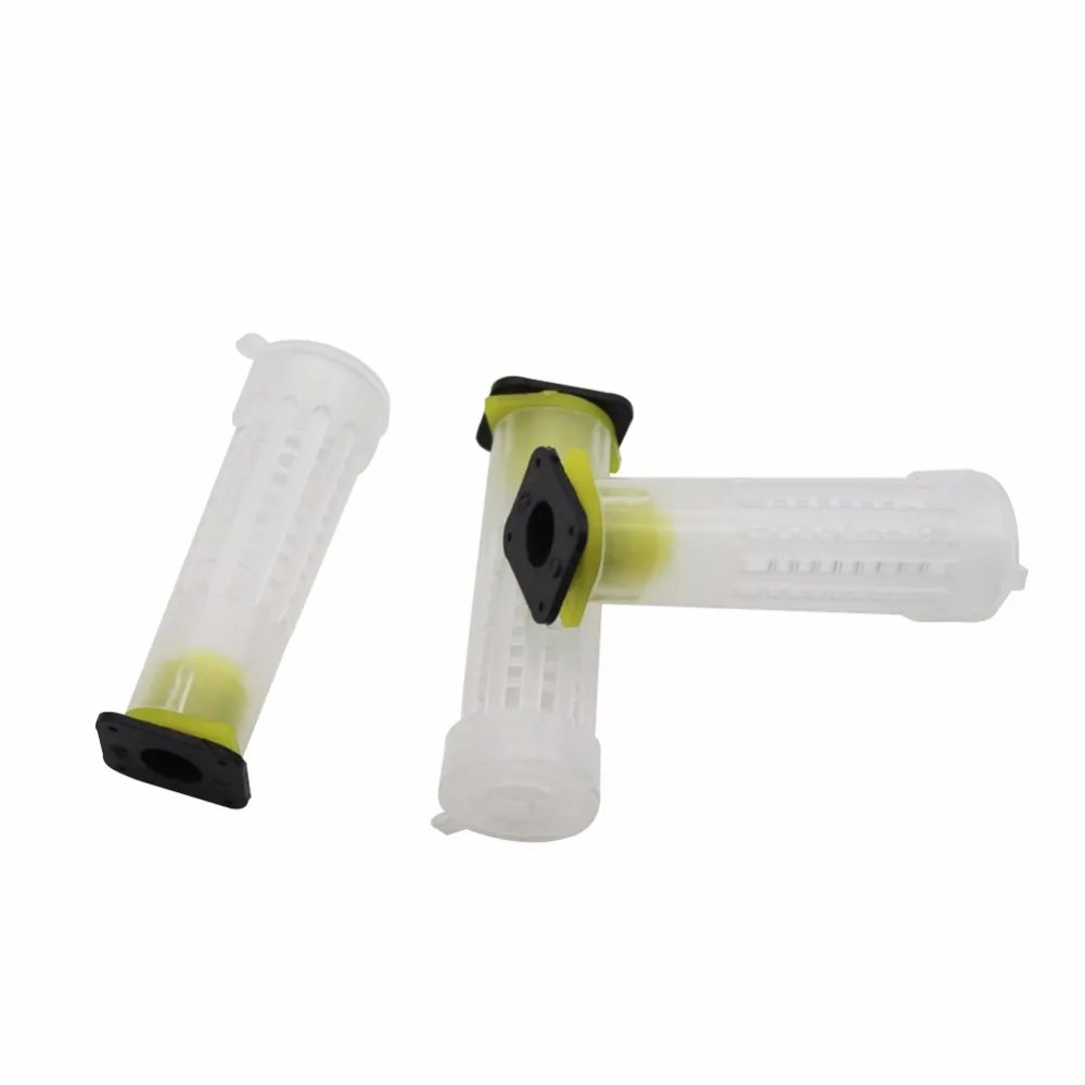 1Pcs Bee Queen Marking Catcher Plastic One Handed Marker Bottle Plunger Plush Beekeeper Tool Garden Beekeeper Queen Bee Catcher