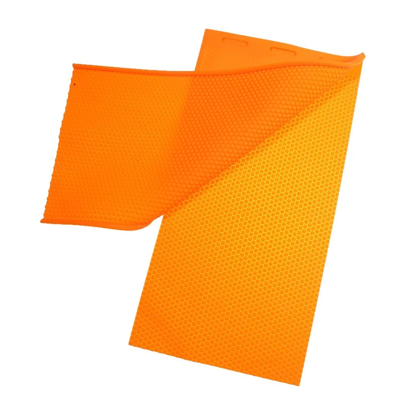 Beekeeper Silicone Beeswax Mold Foundation Bee Hive Basis Press Sheet Mould Beeswax Press Sheet Mould Beekeeping Tools 2 Pcs/set