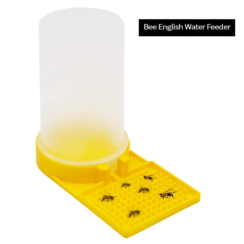 Beekeeping Bee Feeder Honey Bee Feeders Drinking Water Waterer Watering Bees Tools Supplies Feeding Plastic bee Drinker Tool