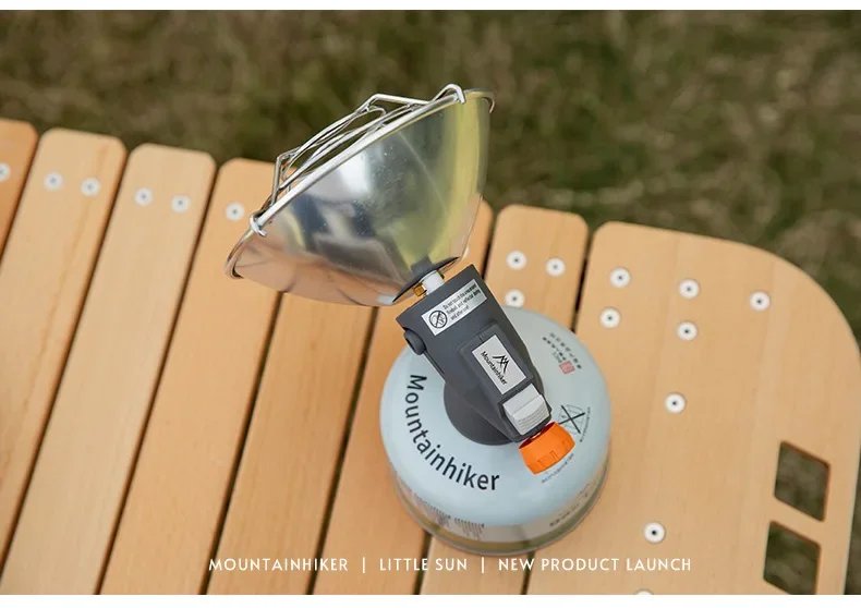 MOUNTAINHIKER Portable Mini Sun Gas Heating Stove Solar Heater Outdoor Camping Heater Oven Mini Gas Small Sun Warmer Butane