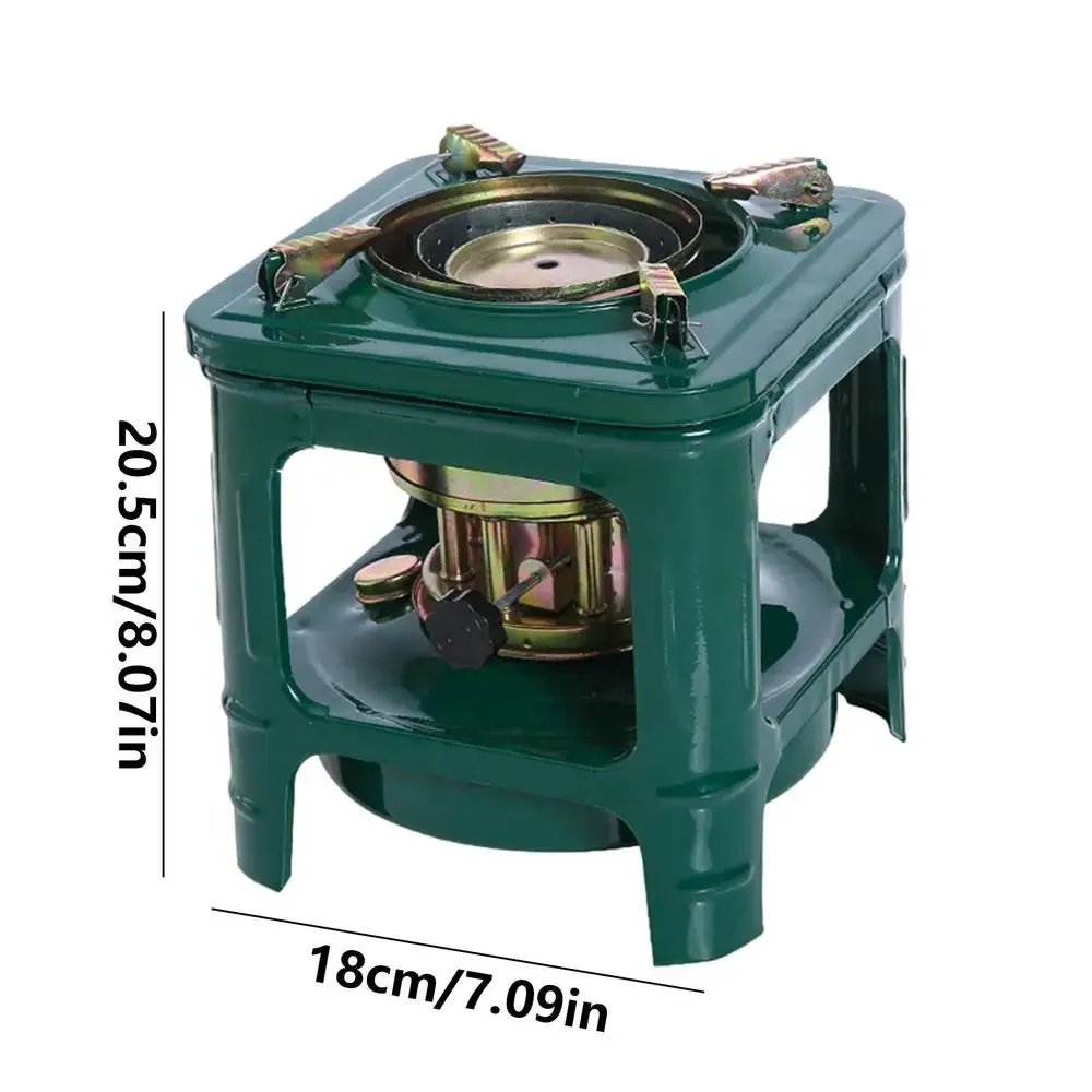 Camping Wind Proof Gas Burner Outdoor Heating Stove Gas Stove Portable Propane Heater Strong Fire Stove Heater Picnic Tourist
