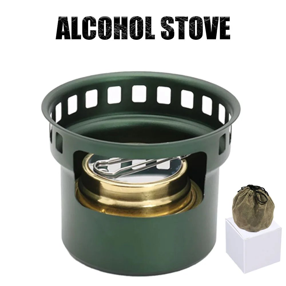 Alcohol Stove Camping Supplies Cooking Outdoor Outdoors Equipment Accessories Furnace Camp Mini Camp&nbsp;Cooking&nbsp;Supplies Hiking