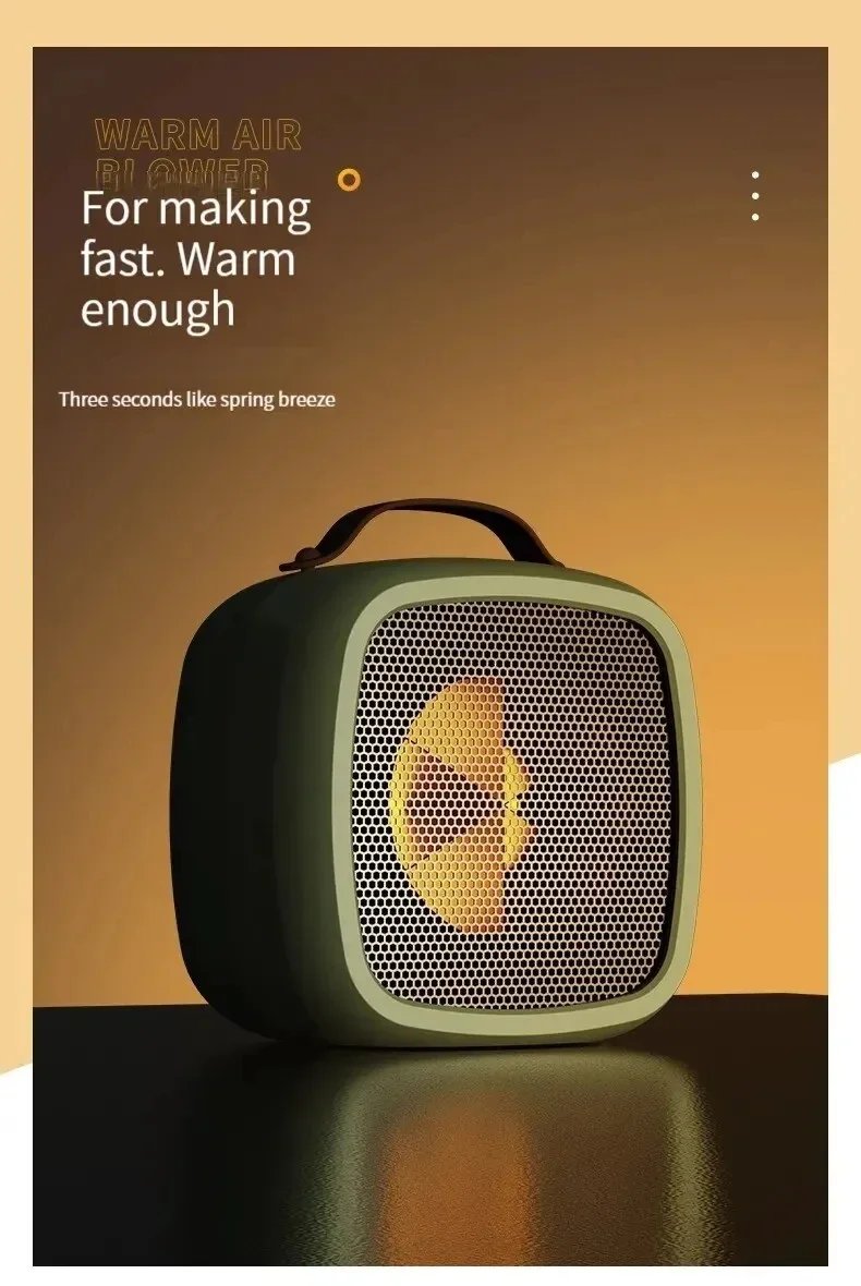 Xiaomi Heater  Portable Small Space 500W Heater Fast Heating Lightweight Desktop Warm Air Heater Indoor Office Household