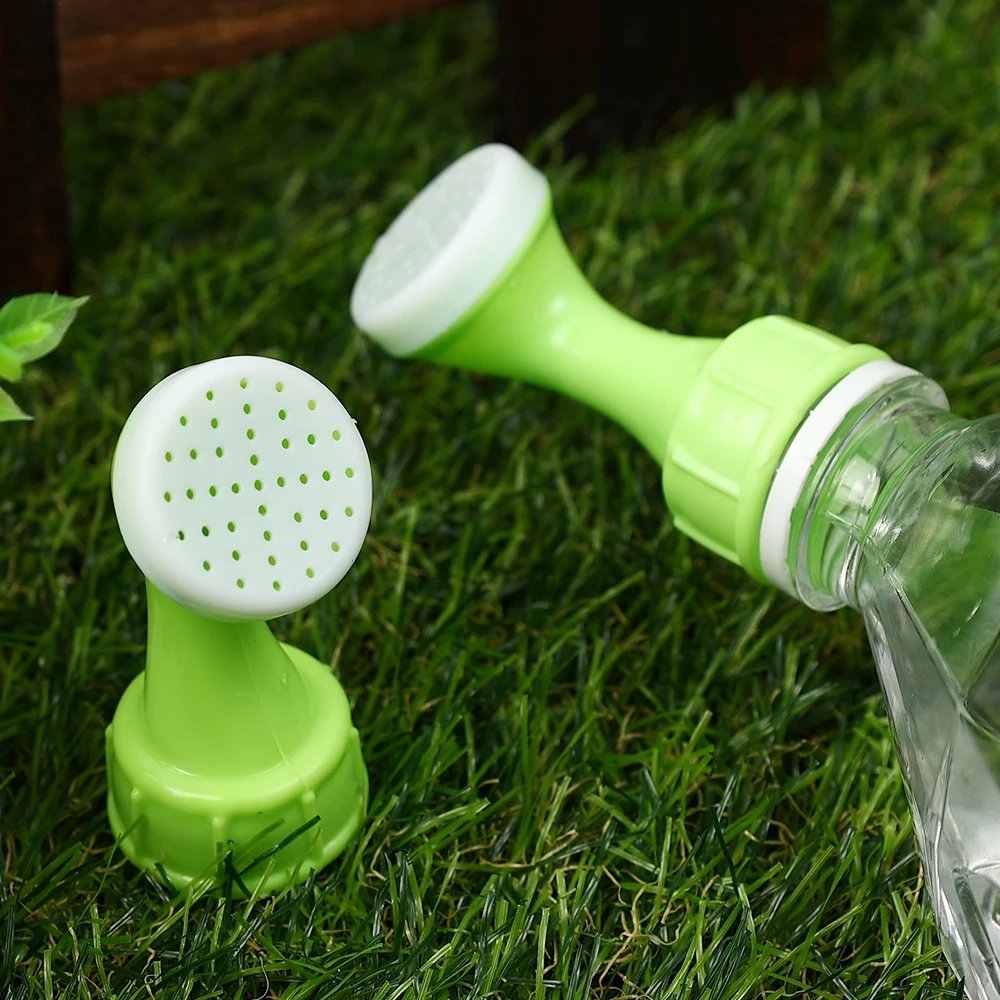 Bottle Cap Sprinkler Portable Plastic Plant Nozzles Garden Plant Watering Sprayers DIY Irrigation Head Indoor Outdoor Water Cans