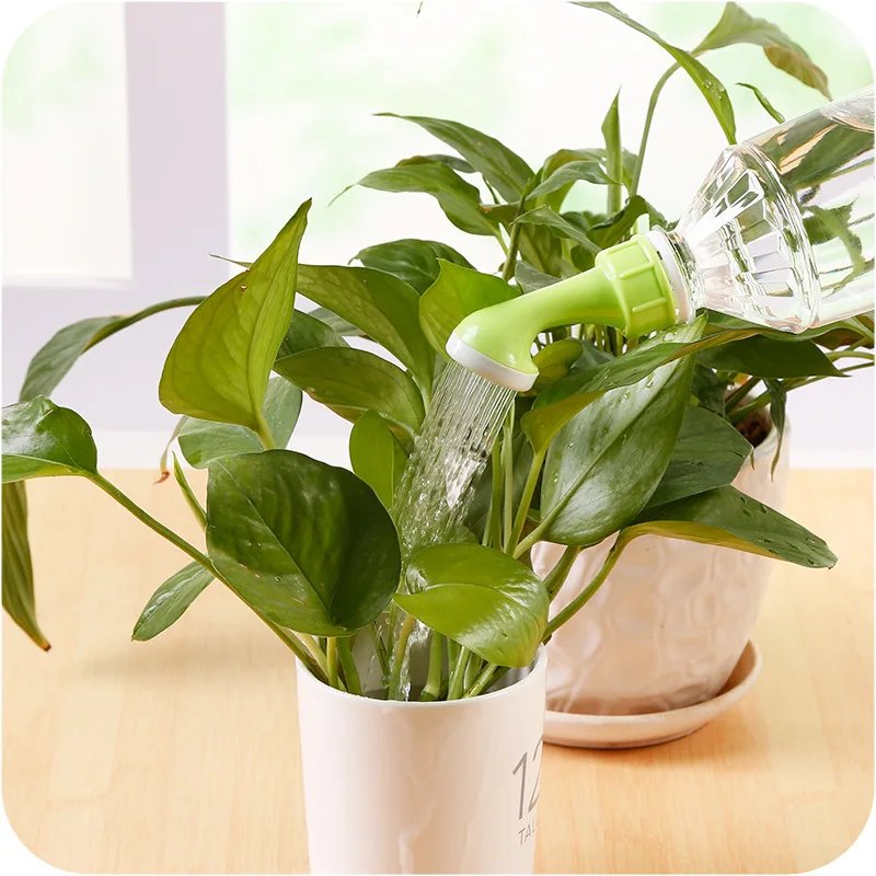 Bottle Cap Sprinkler Portable Plastic Plant Nozzles Garden Plant Watering Sprayers DIY Irrigation Head Indoor Outdoor Water Cans