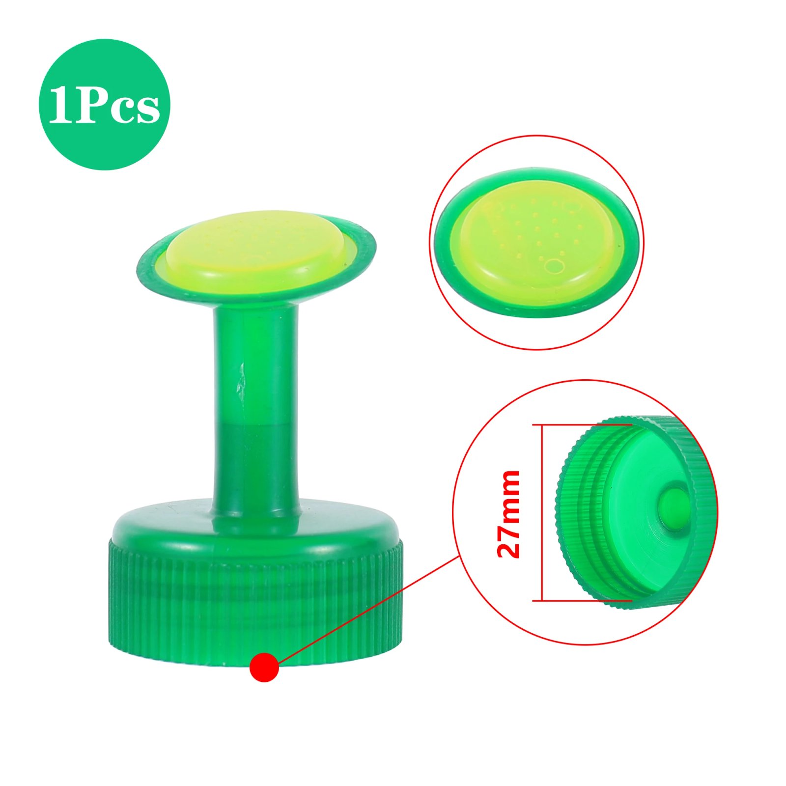 1Pc Home Garden Flower Plant Water Sprinkler For Flower Waterers Bottle Watering Cans Sprinkler 2 In 1 Plastic Sprinkler Nozzle