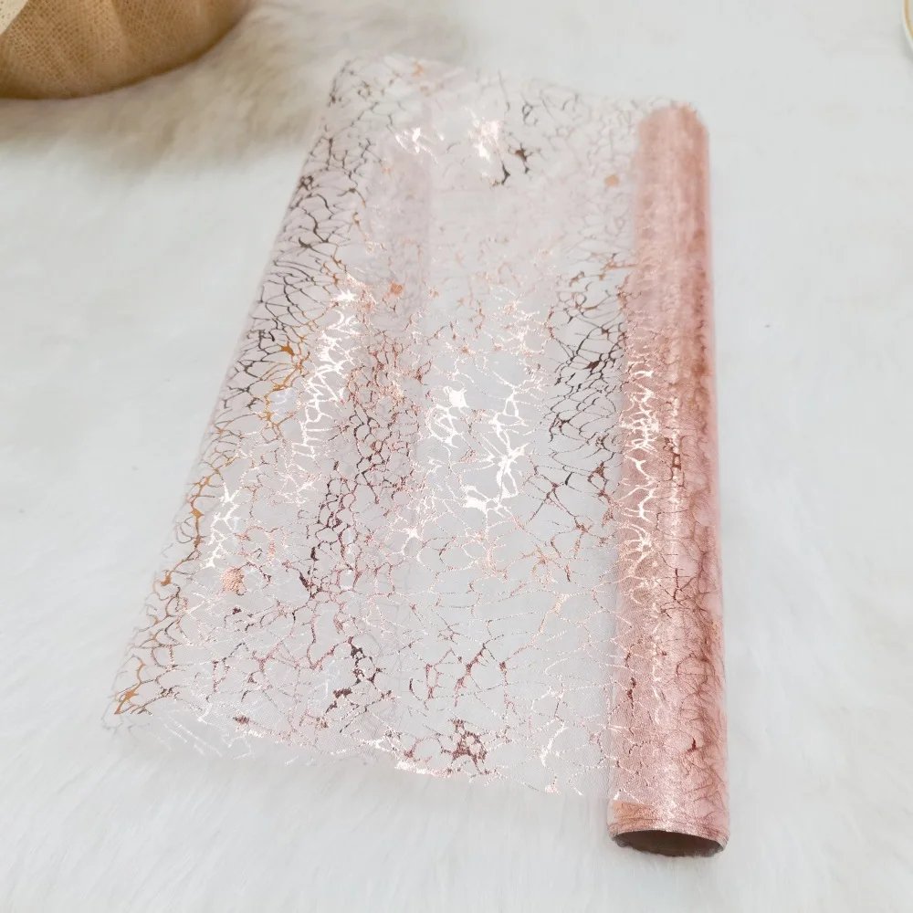 Glitter Metallic Table Runner,Polyester Gold/Rose Gold Table Runner Roll Dining Table Decor for Party Birthday Wedding