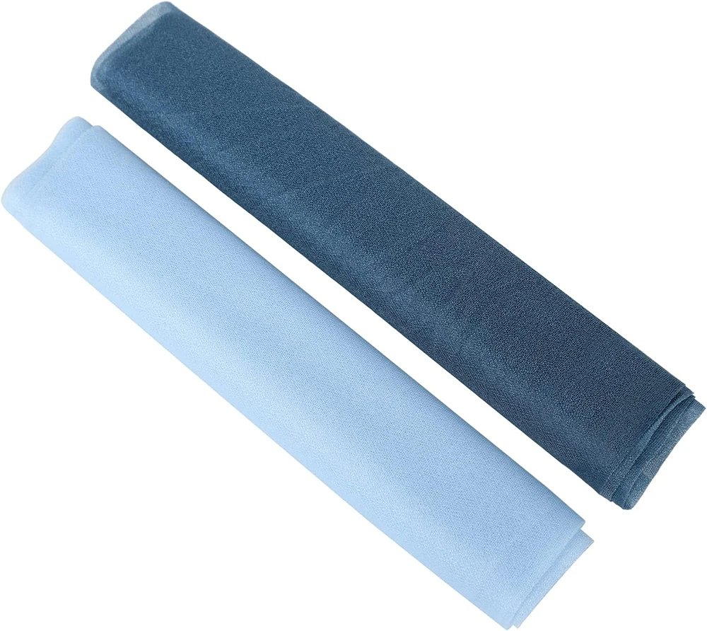 Light Pink Chiffon Chair Sashes 10 Pieces 17X250cm for Weddings Ceremony Aisle Chairs Banquet Baby Shower Birthday Parties Decor