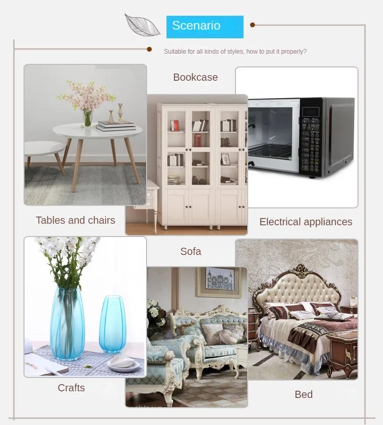 Non-slip Self Adhesive Furniture EVA Table Chair Feet Pads Round Square Sofa Chair Leg Sticky Pad Floor Protectors Mat