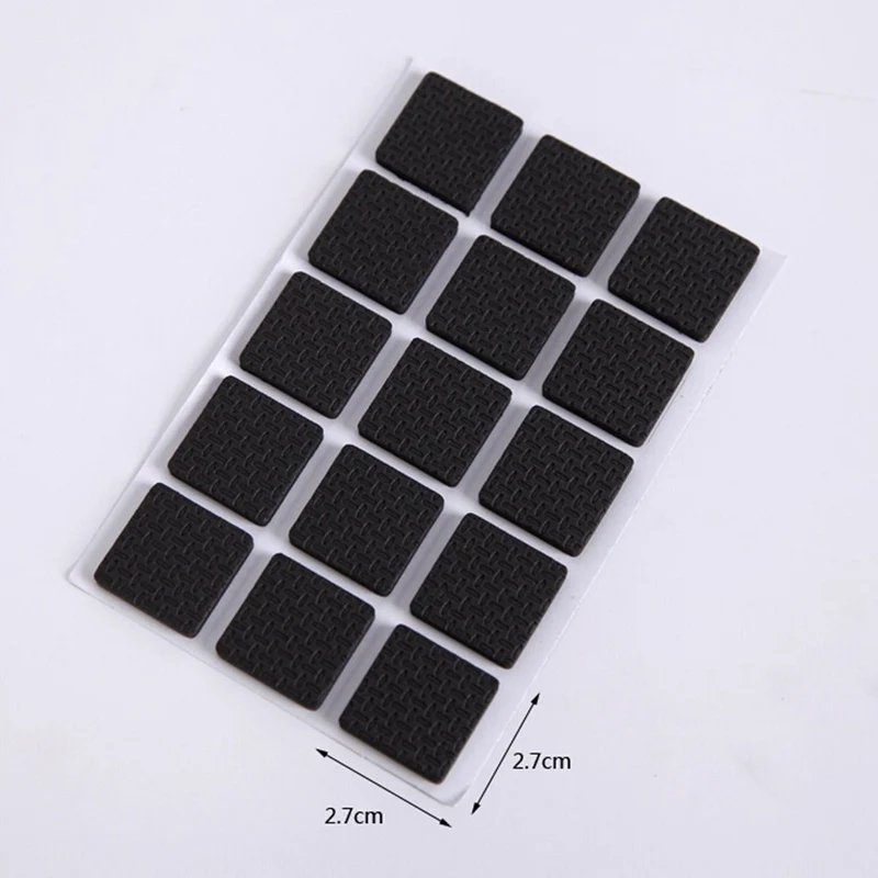 Self Adhesive Furniture Leg Feet Protector Pad Chair Leg Pad Anti-Skid Scratch DIY Resistant Furniture Feet Floor Protector Pads